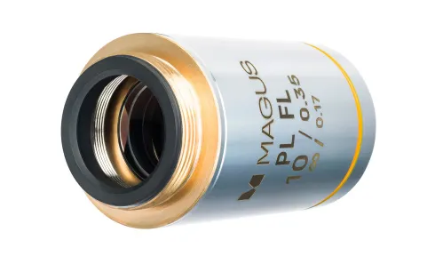 Объектив MAGUS 10PLFL 10х/0,35 Plan FL ∞/0,17,  4