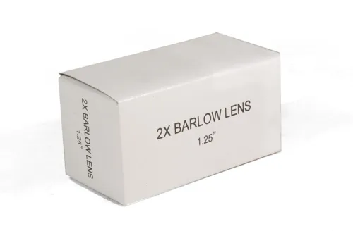 Линза Барлоу Levenhuk 2x, 1,25", с адаптером для камеры,  3