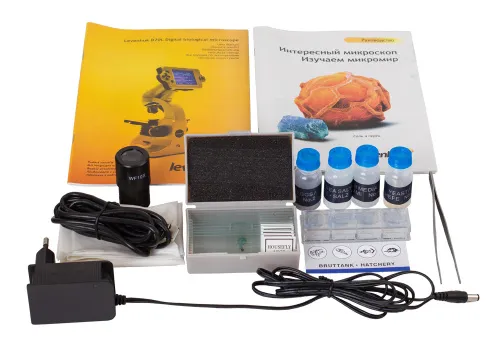 Микроскоп цифровой Levenhuk D70L, монокулярный,  14