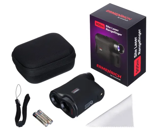 Лазерный строительный дальномер Ermenrich LR900,  2
