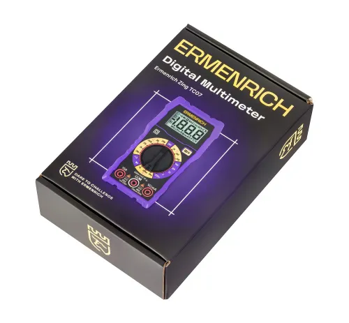 Цифровой мультиметр Ermenrich Zing TC07,  6