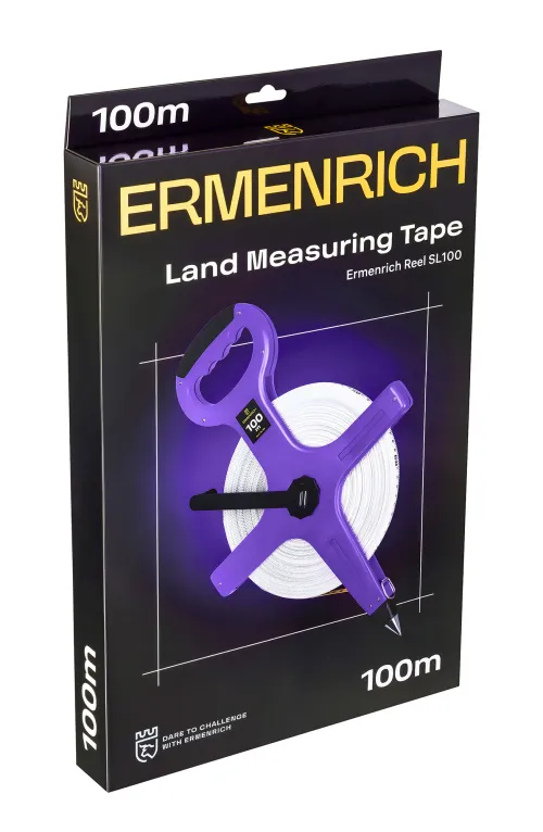 Рулетка геодезическая Ermenrich Reel SL100,  7