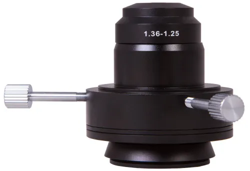 Конденсор темного поля А 1,36–1,25 Levenhuk 900/1000 (масляная иммерсия),  2