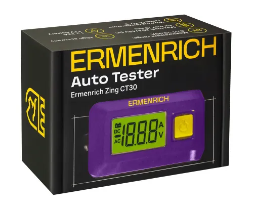 Тестер автомобильный Ermenrich Zing CT30,  7