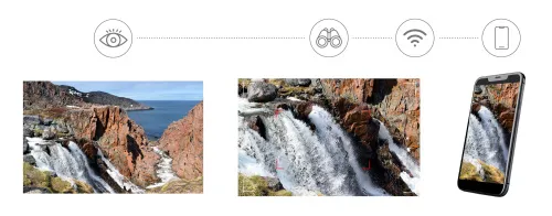 Фотомонокуляр цифровой Levenhuk Kelvin Snap 8x25,  6