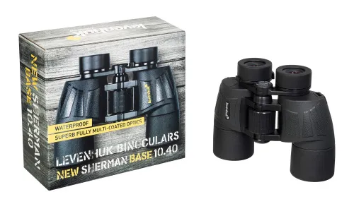 Бинокль Levenhuk New Sherman BASE 10x40,  5