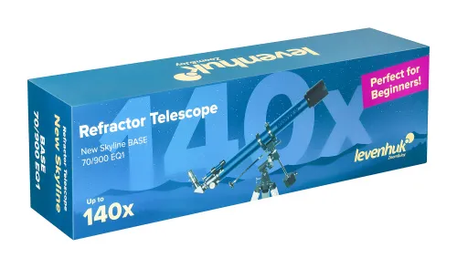 Телескоп Levenhuk New Skyline BASE 70/900 EQ1,  13