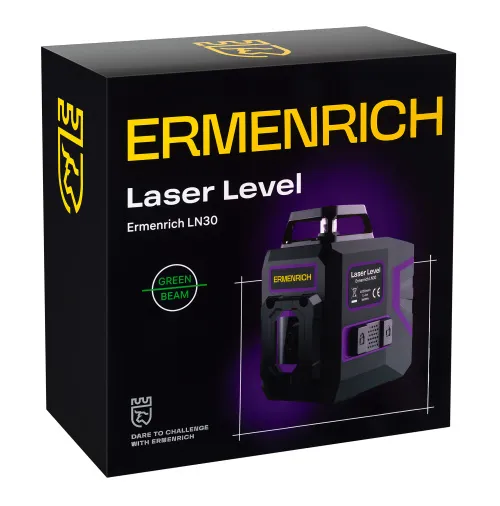 Лазерный уровень Ermenrich PLUS LN30,  10