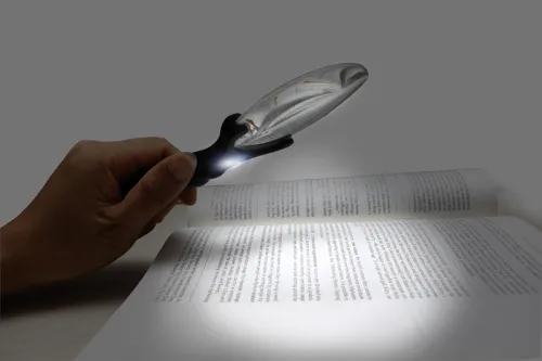 Лупа Levenhuk Zeno 60, 2,5/5x, 88/21 мм, 2 LED,  8