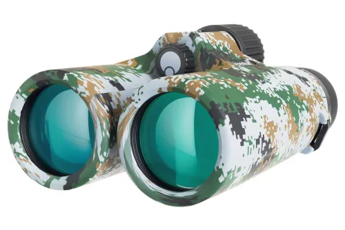 Бинокль камуфляжный Levenhuk Camo 10x42 с сеткой,  12