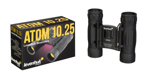 Бинокль Levenhuk Atom 10x25,  3