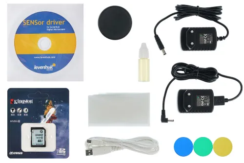 Микроскоп цифровой Levenhuk D400 LCD,  3