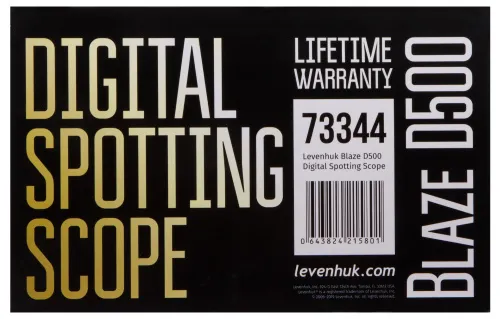 Зрительная труба цифровая Levenhuk Blaze D500,  20