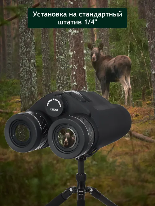 Бинокль с дальномером Levenhuk Guard PRO 4000,  19