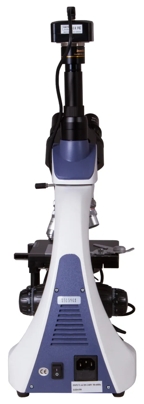 Микроскоп цифровой Levenhuk MED D10T, тринокулярный,  8