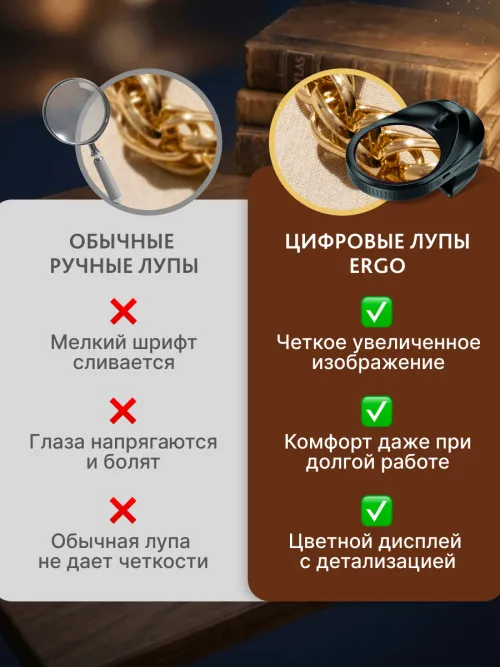 Лупа цифровая Levenhuk ERGO 30,  25