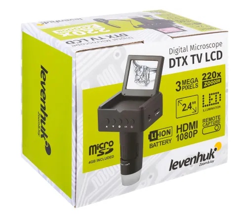 Микроскоп цифровой Levenhuk DTX TV LCD,  11