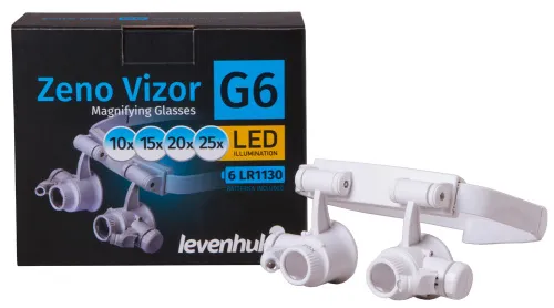 Лупа-очки Levenhuk Zeno Vizor G6,  10