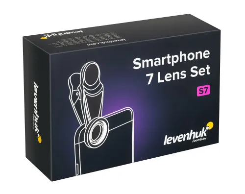 Набор объективов для смартфона Levenhuk Lens S7,  6