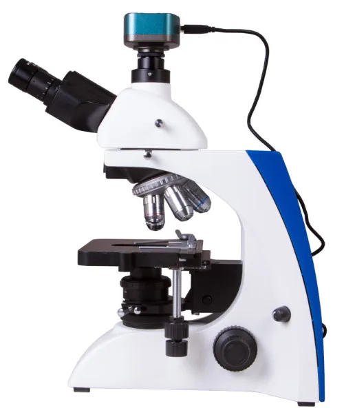 Микроскоп цифровой Levenhuk MD600T, с фазовым контрастом,  15