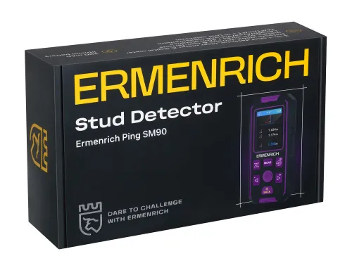Детектор скрытой проводки Ermenrich Ping SM90,  9