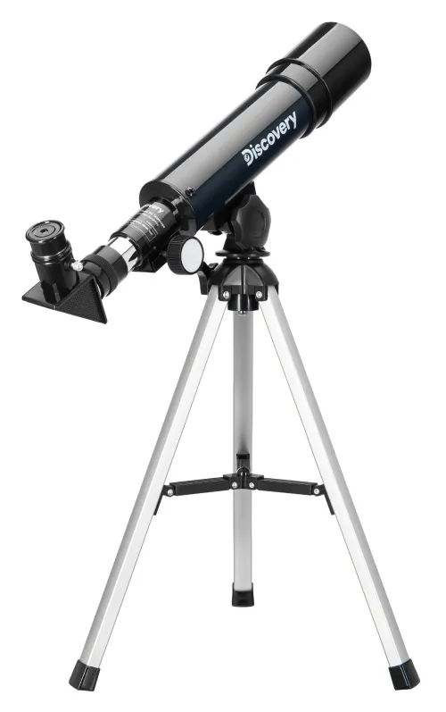 Телескоп Levenhuk Discovery Spark Travel 50 с книгой,  10