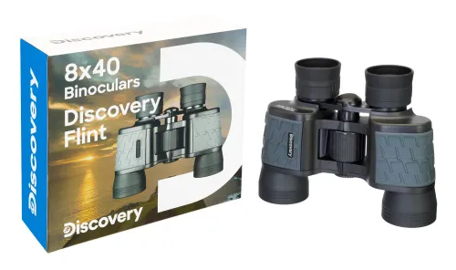 Бинокль Levenhuk Discovery Flint 8x40,  12