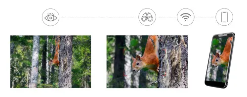 Фотобинокль цифровой Levenhuk Kelvin Snap ED 8x42,  8