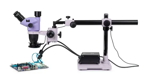 Микроскоп стереоскопический цифровой MAGUS Stereo D8TR LCD для ремонта и пайки,  6