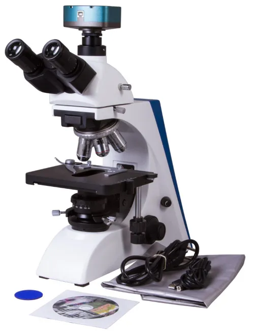 Микроскоп цифровой Levenhuk MD600T, с фазовым контрастом,  17