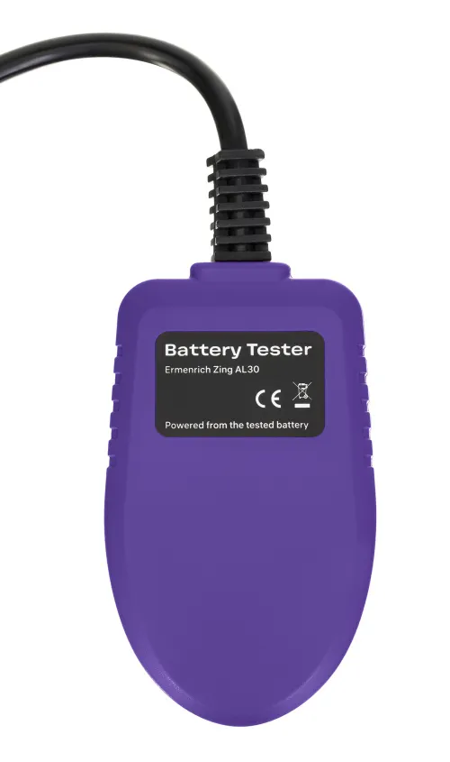 Тестер аккумуляторный Ermenrich Zing AL30,  4
