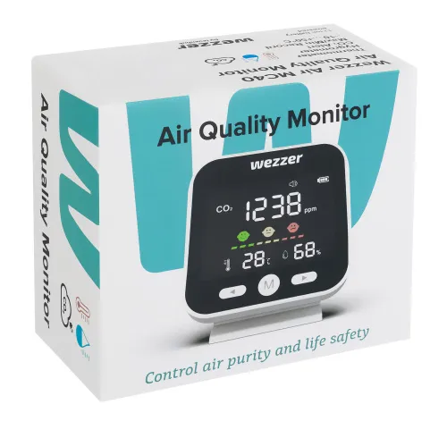 Монитор качества воздуха Levenhuk Wezzer Air MC40,  7