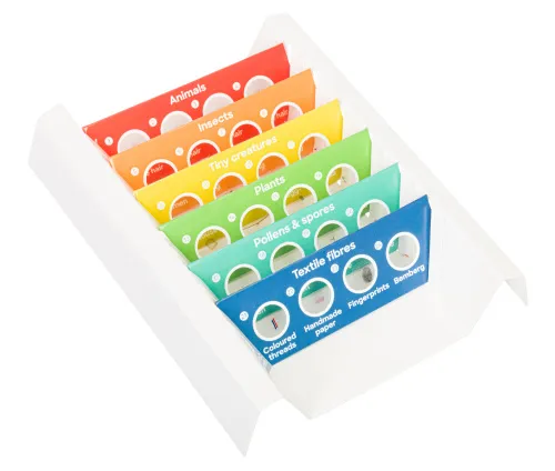 Набор микропрепаратов Levenhuk Discovery «Флора и фауна», 24 шт.,  2