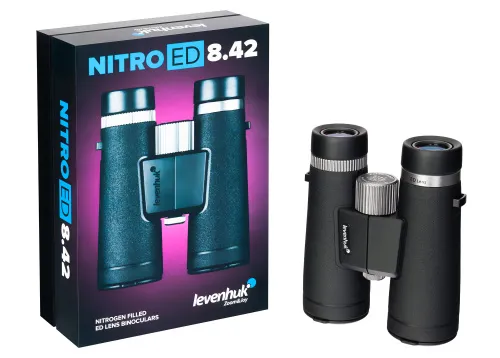 Бинокль Levenhuk Nitro ED 8x42,  4