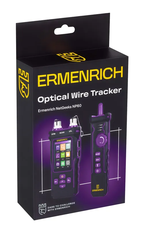 Многофункциональный кабельный тестер Ermenrich NetGeeks NP60,  13
