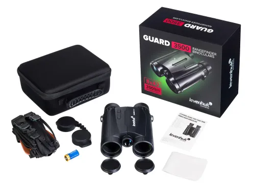 Бинокль с дальномером Levenhuk Guard 3500,  2