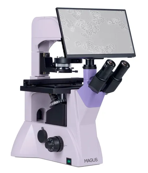 Микроскоп биологический инвертированный цифровой MAGUS Bio VD350 LCD,  4
