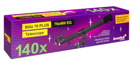 Телескоп Levenhuk Blitz 70 PLUS,  12
