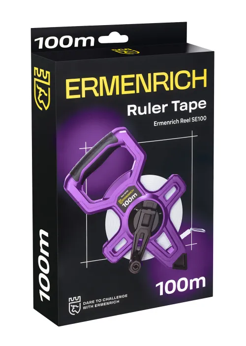 Рулетка геодезическая Ermenrich Reel SE100,  7