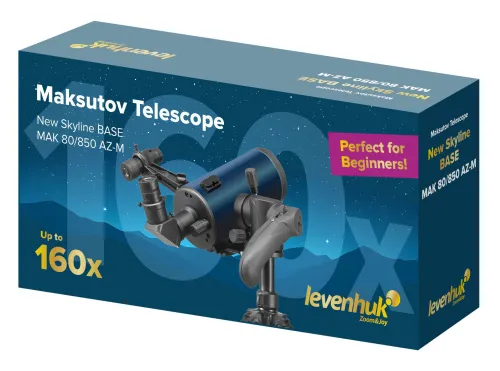 Телескоп Levenhuk New Skyline BASE МАК 80/850 AZ-M,  2