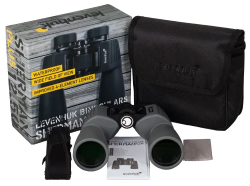 Бинокль Levenhuk Sherman PLUS 12x50,  9