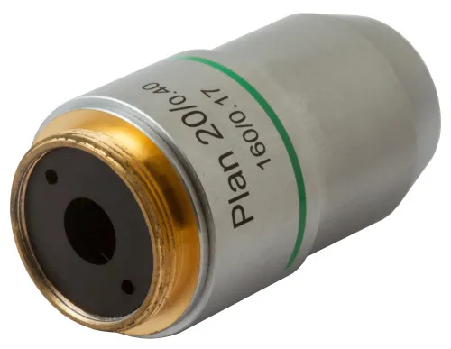 Объектив планахроматический Levenhuk MED 20x,  3