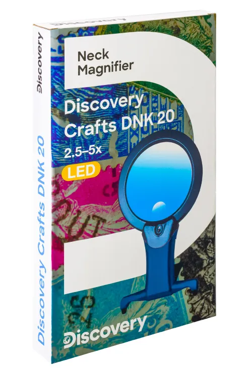 Лупа нашейная Levenhuk Discovery Crafts DNK 20,  10