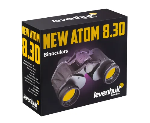 Бинокль Levenhuk New Atom 8x30,  13
