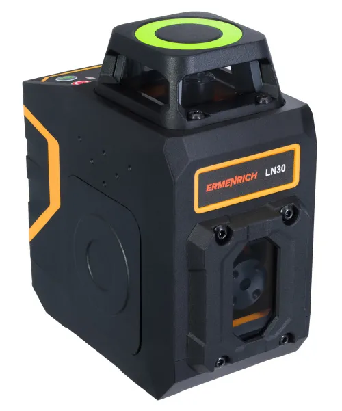 Лазерный уровень Ermenrich PLUS LN30, черный,  4