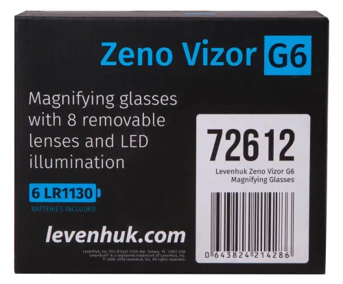 Лупа-очки Levenhuk Zeno Vizor G6,  13
