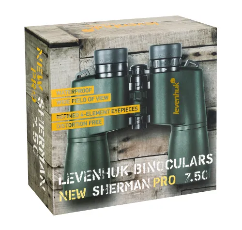Бинокль Levenhuk New Sherman PRO 7x50,  13