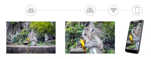 Фотобинокль цифровой Levenhuk Kelvin Snap ED 8x42,  9