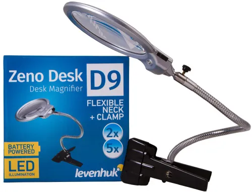 Лупа настольная Levenhuk Zeno Desk D9,  3