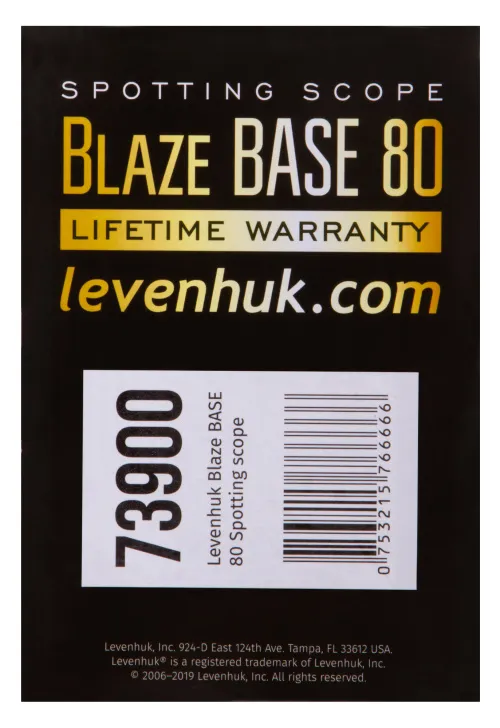 Зрительная труба Levenhuk Blaze BASE 80,  16